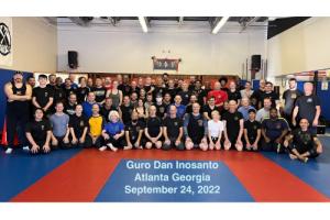Train with the Masters Seminar Photo of Over 40 Participants